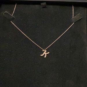Barmakian “K” Necklace